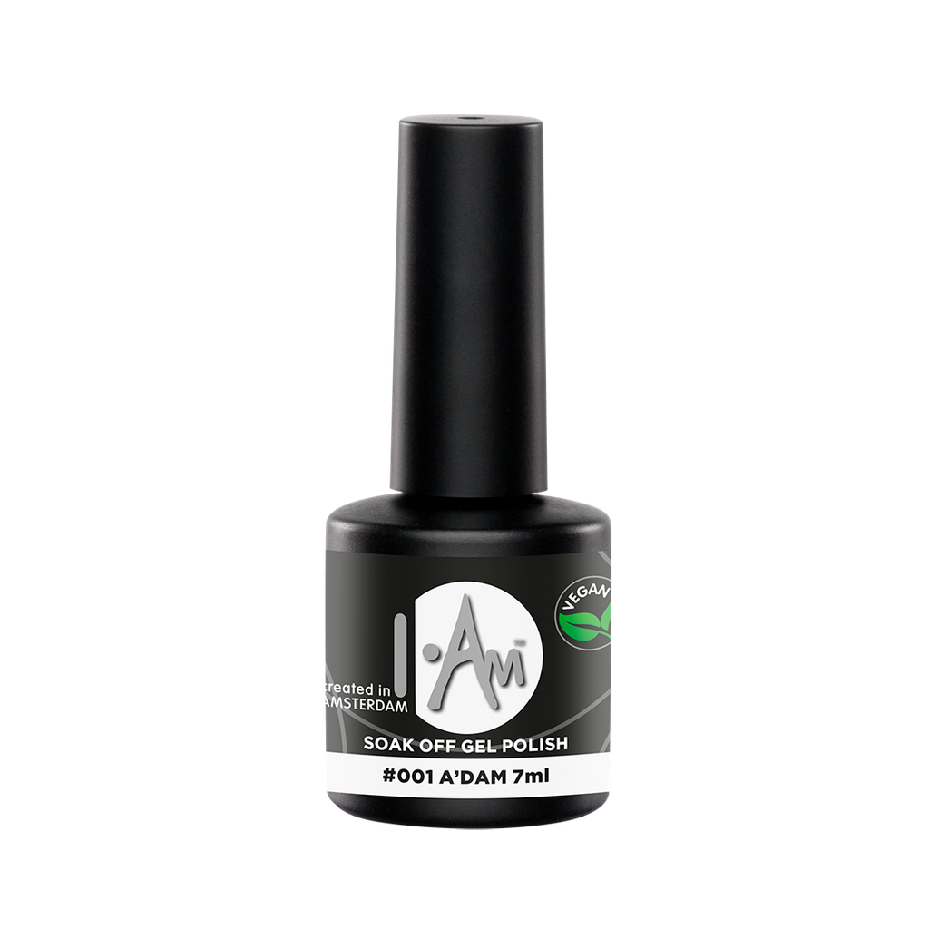 I.Am Soak Off Gel Polish #001 A'dam