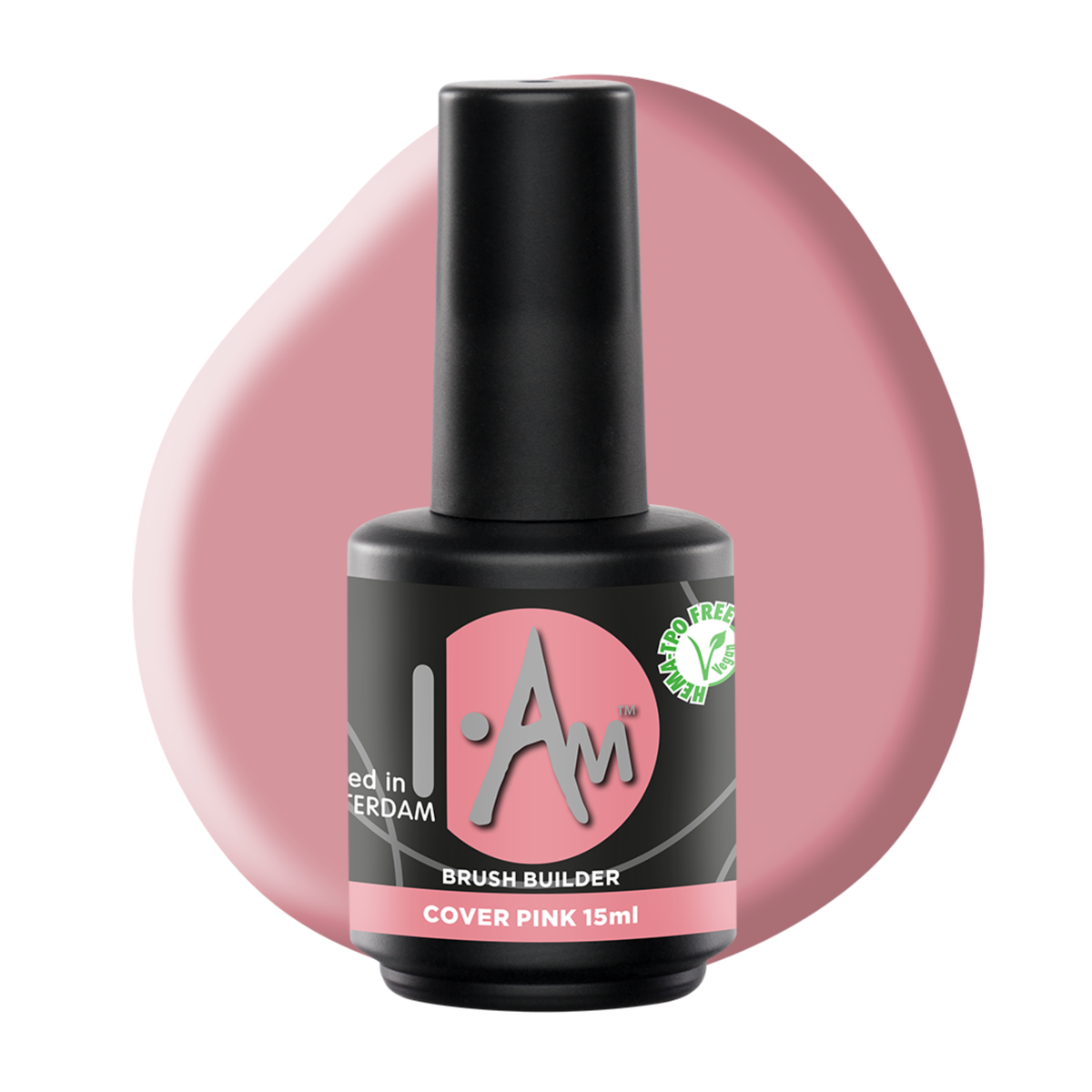 I.Am Brush Builder Cover Pink 15ml | Builder Gel