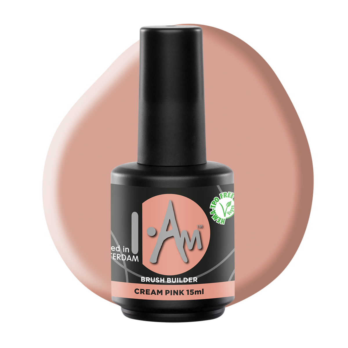 I.Am Brush Builder Cream Pink 15ml | Builder Gel