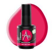 I.Am Brush Builder Hot Red 15ml | Builder Gel