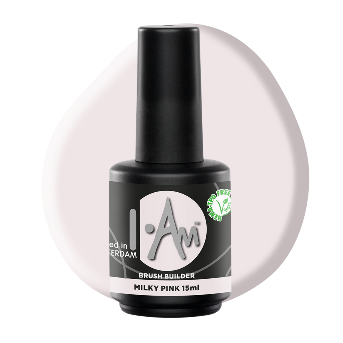 I.Am Brush Builder Milky Pink 15ml | Builder Gel