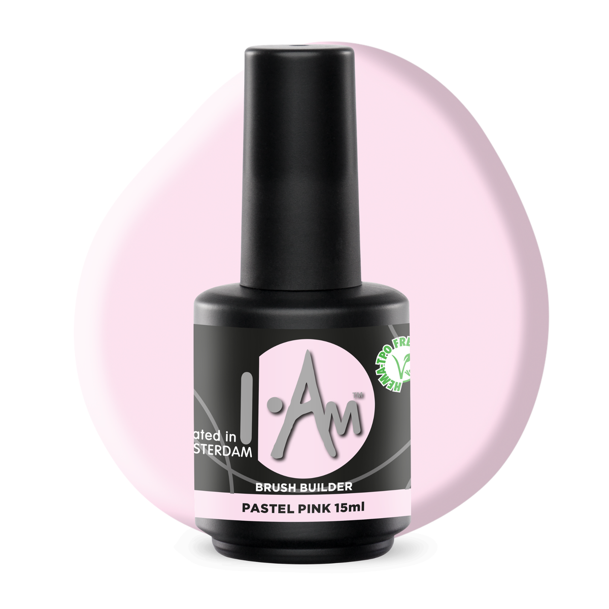 I.Am Brush Builder Pastel Pink 15ml | Builder Gel