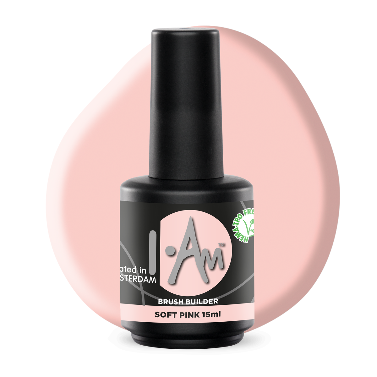 I.Am Brush Builder Soft Pink 15ml | Builder Gel