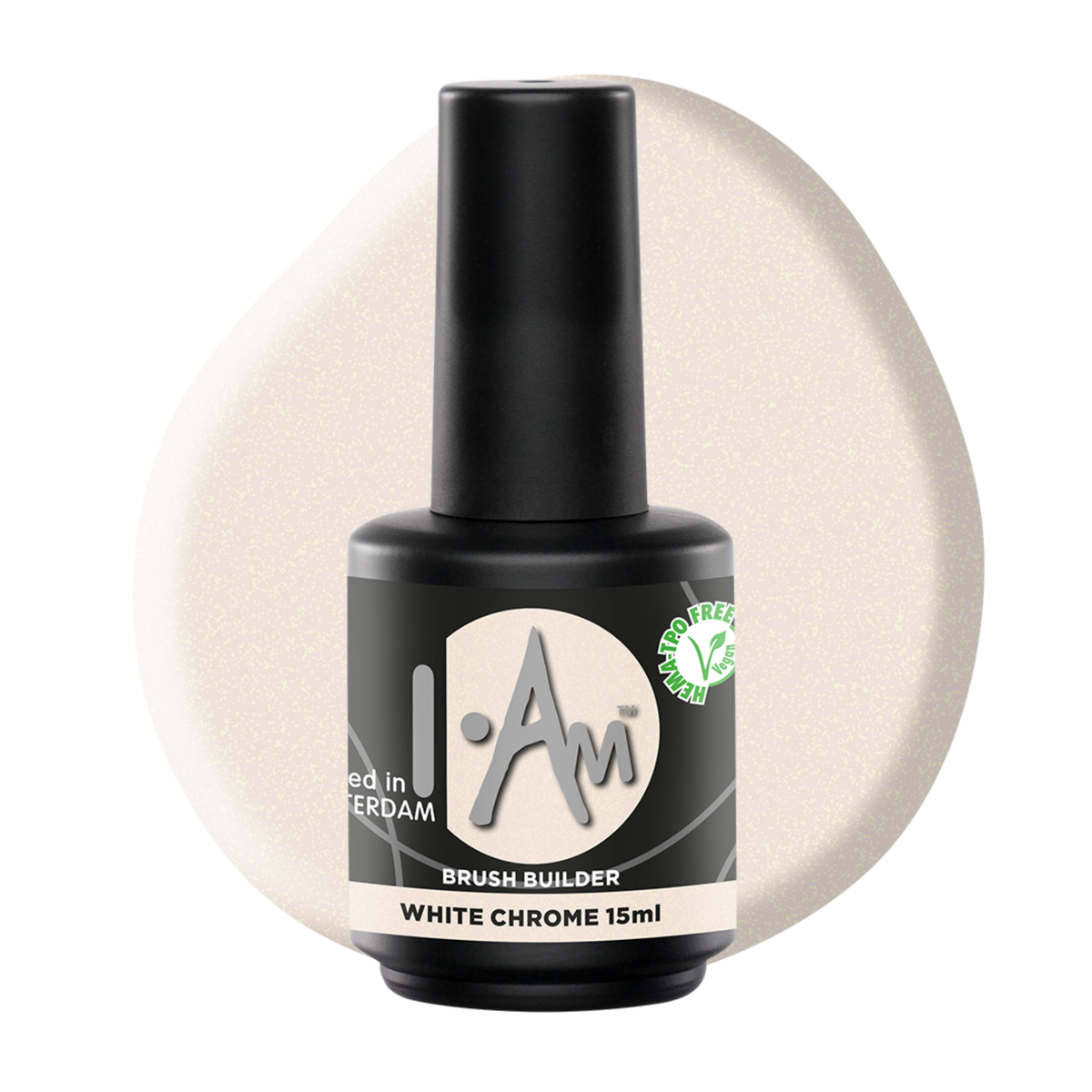 I.Am Brush Builder White Chrome 15ml | Builder Gel
