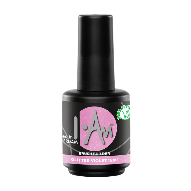 Brush Builder - Glitter Violet