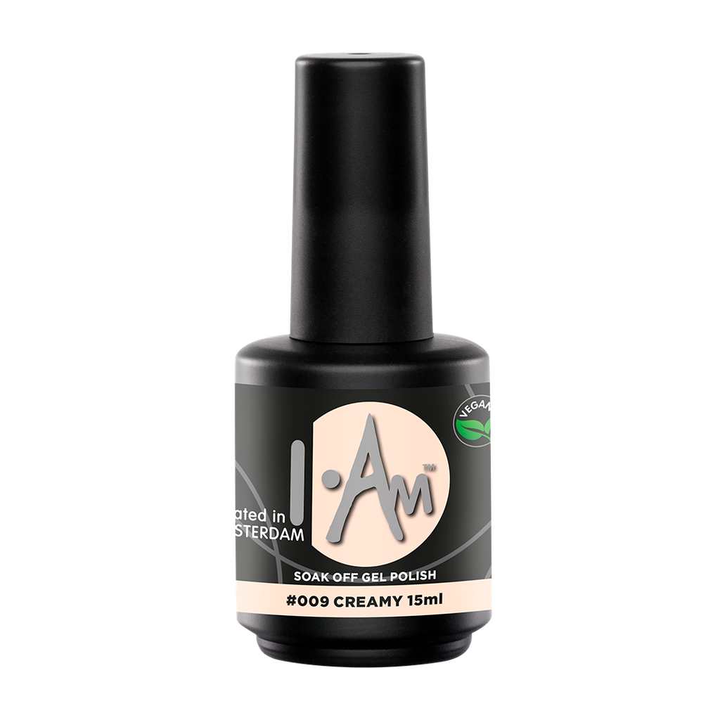 I.Am Soak Off Gel Polish #009 Creamy